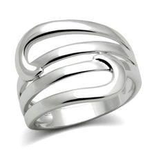 3W164 - Rhodium Brass Ring with No Stone