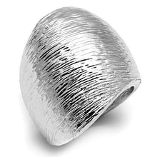 3W256 - Rhodium Brass Ring with No Stone