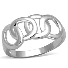 3W783 - Rhodium Brass Ring with No Stone