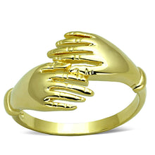 3W834 - Gold Brass Ring with No Stone