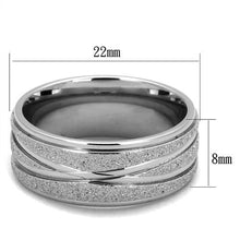 TK1671 - High polished (no plating) Stainless Steel Ring with No Stone