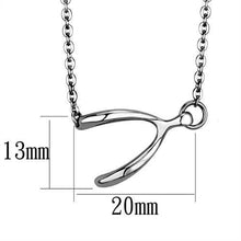 TK2529 - High polished (no plating) Stainless Steel Chain Pendant with No Stone