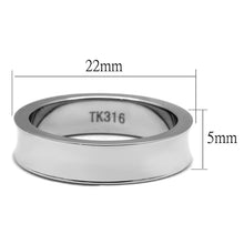 TK2561 - High polished (no plating) Stainless Steel Ring with No Stone