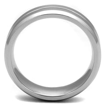 TK2917 - High polished (no plating) Stainless Steel Ring with No Stone