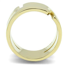 TK3118 - IP Gold(Ion Plating) Stainless Steel Ring with No Stone