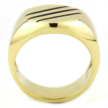 TK3598 - IP Gold(Ion Plating) Stainless Steel Ring with No Stone