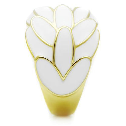 GL005 - IP Gold(Ion Plating) Brass Ring with No Stone