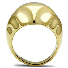 GL327 - IP Gold(Ion Plating) Brass Ring with No Stone