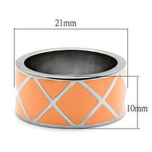 TK218 - High polished (no plating) Stainless Steel Ring with No Stone