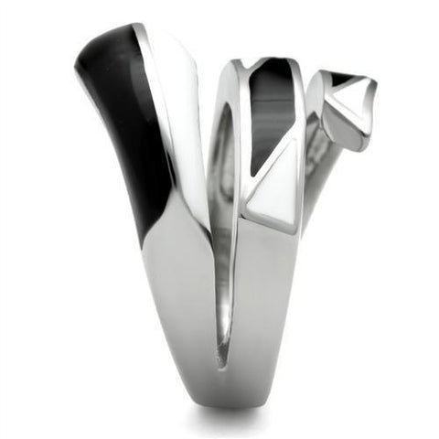 TK228 - High polished (no plating) Stainless Steel Ring with No Stone