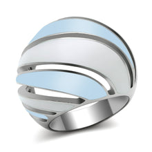 TK252 - High polished (no plating) Stainless Steel Ring with No Stone