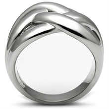 TK396 - High polished (no plating) Stainless Steel Ring with No Stone