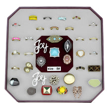 VK-051-SIZE8 - Assorted Brass Ring with Assorted  in Assorted